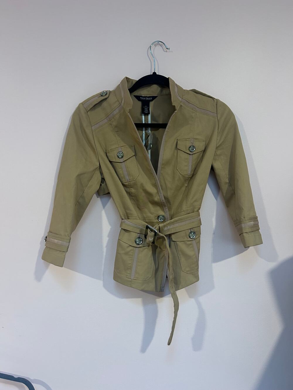 White House Black Market Coat *Size 0*
